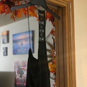 Mini black little dress